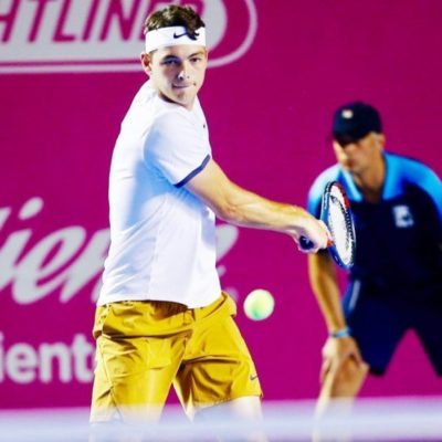 Tenista Tylor Fritz luce superior en Los Cabos al vencer al campeón Fabio Fognini