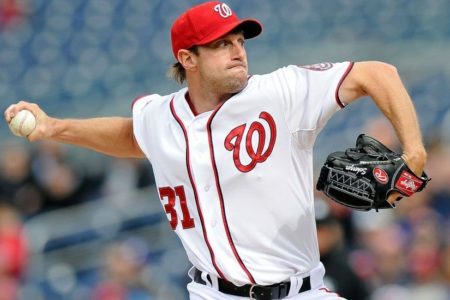 Scherzer llega a los 200 ponches en victoria de los Nacionales