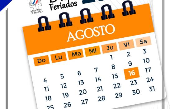 Ministerio de Trabajo reitera viernes 16 de agosto “no se trabaja”