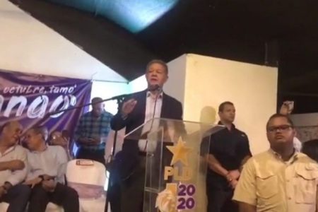 Leonel: Para mí todos son compañeros del PLD y seguirán en el tren gubernamental