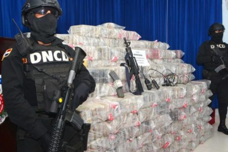 La DNCD dice decomisó 5,36 kilogramos de cocaína entre enero y agosto