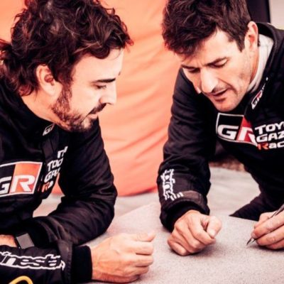 Fernando Alonso y Marc Coma retoman en Marruecos su puesta a punto para el Dakar