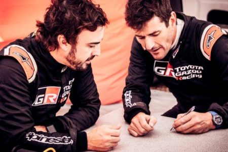 Fernando Alonso y Marc Coma retoman en Marruecos su puesta a punto para el Dakar