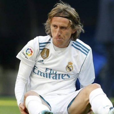 Futbolista Luka Modric sufre lesión muscular y no jugará ante el Levante