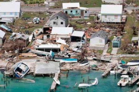 Sube a 58 la cifra oficial de muertos por el huracán Dorian en Bahamas