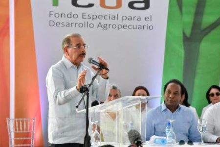 El gobierno ha financiado la producción agrícola con 43.7 mil millones de pesos