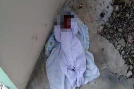 PN informa se encuentra buen estado de salud niña dejada abandonada en Valverde