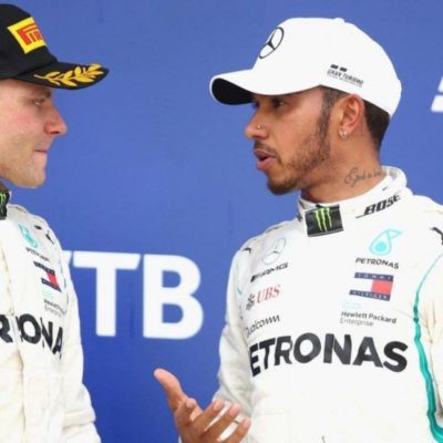 Pilotos Hamilton y Bottas lideran entrenamientos en Gran Premio de Japón