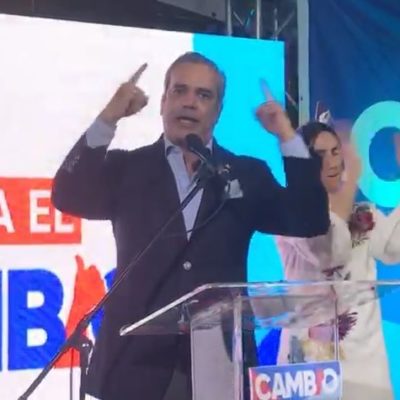 Luis Abinader agradeció a los dominicanos y reiteró compromiso con el país