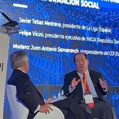 Felipe Vicini: Invertir en Deporte y educación impulsa el desarrollo nacional e impacta positivamente las empresas