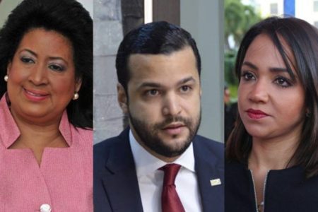 Paz, Cristina y Faride virtuales candidatos a senadores del PLD y por el DN y provincia SD