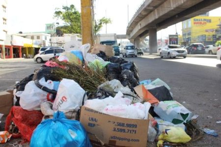 Denuncian cúmulos de basura en barrios de SDN