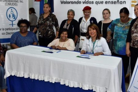 SEMMA y Círculo de Mujeres con Discapacidad suscriben convenio de cooperación