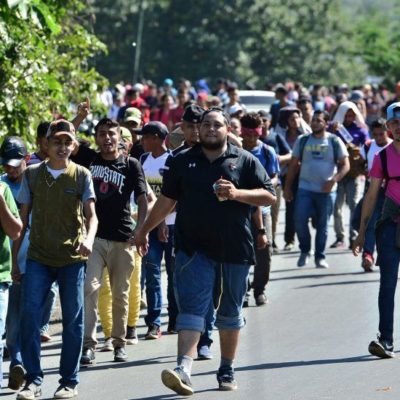 ONU pide a México que evite uso de la fuerza ante caravanas de migrantes