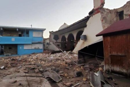 Sismo provoca daños graves en viviendas y edificios del sur de Puerto Rico