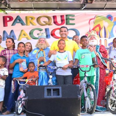 Luis Alberto Tejeda transforma área del Parque del Este en un gigantesco parque de diversiones.