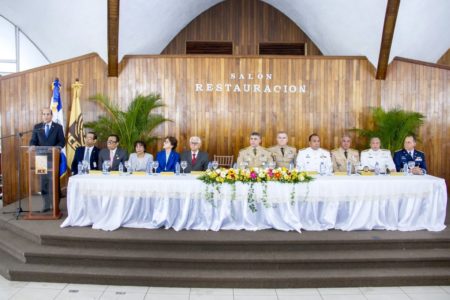 Pleno JCE participa en acto de lanzamiento del Programa de Capacitación de Instructores de la Policía Militar Electoral para Elecciones Municipales