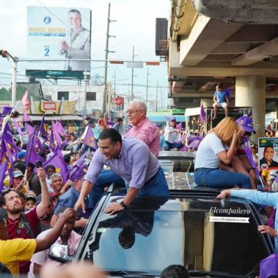 Luis Alberto retoma contacto con electores de Santo Domingo Este.