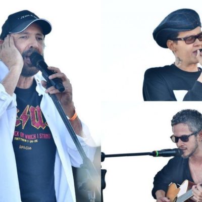 Artistas se pronuncian y cantan en la Plaza de la Bandera; piden a la JCE elecciones creíbles