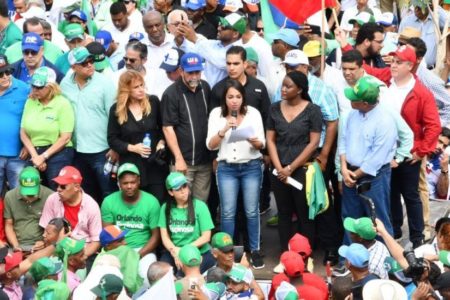 Castillo Semán dice Faride Raful no estaba autorizada a leer manifiesto en marcha de la oposición