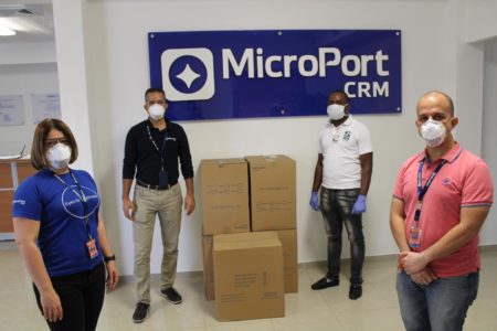 Zonas Francas donan 50 mil mascarillas para enfrentar coronavirus en el país