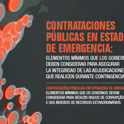 Coronavirus: Riesgos de corrupción aumentan en los períodos de emergencia en países como RD