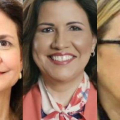 Tres mujeres optarán a la Vicepresidencia de la República Dominicana