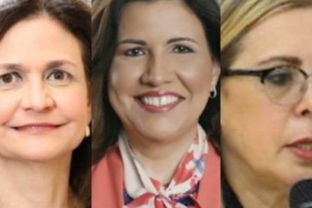 Tres mujeres optarán a la Vicepresidencia de la República Dominicana