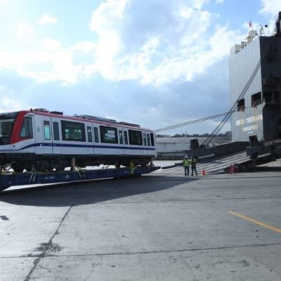 Segunda partida de trenes para el Metro llegará al país este jueves