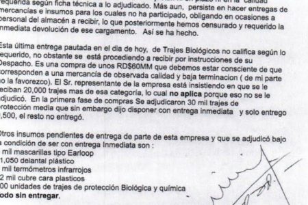 Revelan correo de Directora Salud Pública denunciando graves irregularidades