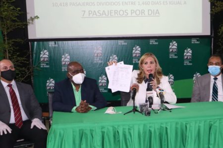 Declaraciones de la candidata a la Vicepresidencia de la República de la Fuerza del Pueblo y partidos aliados, Sergia Elena Mejía de Séliman.