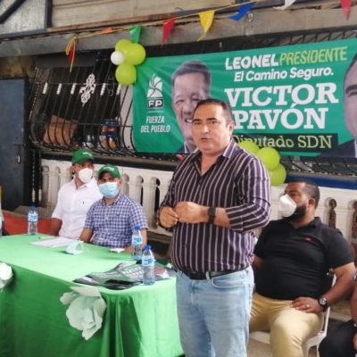 El Candidato a Diputado Víctor Pavón, llama a sacar la mentira y el engaño del Congreso Nacional.