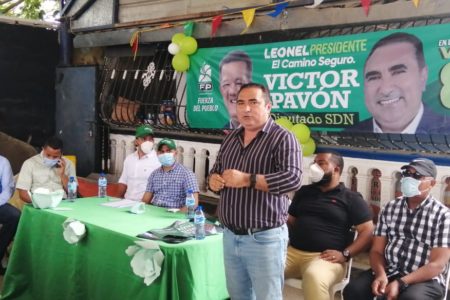 El Candidato a Diputado Víctor Pavón, llama a sacar la mentira y el engaño del Congreso Nacional.