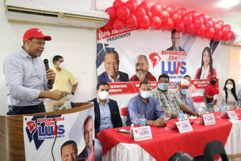 Reformistas de Bonao pasan apoyar proyecto Luis en Primera Vuelta