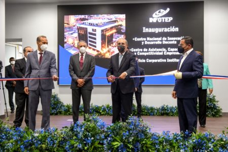 Presidente Medina encabezó inauguración Edificio Corporativo del INFOTEP con Centros Virtual, Docente y Asistencia Empresarial