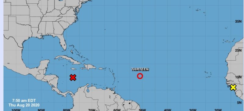 Vigilan dos ondas tropicales que pueden convertirse en ciclones