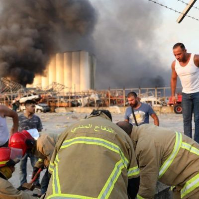 Suben a 135 los muertos y desaparecidos y más de 5,000 los heridos en Beirut