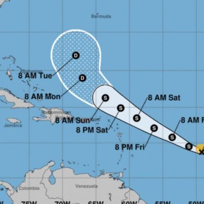 Depresión tropical del Atlántico se convierte en la tormenta Josephine