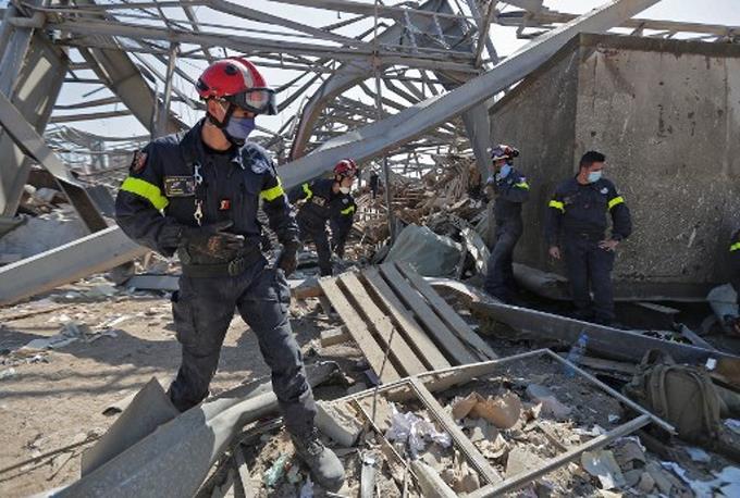 Sesenta personas sigue desaparecidas tras la explosión en Beirut