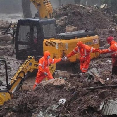 Las lluvias suman ya 42 muertos en Corea del Sur, que encara ahora un tifón