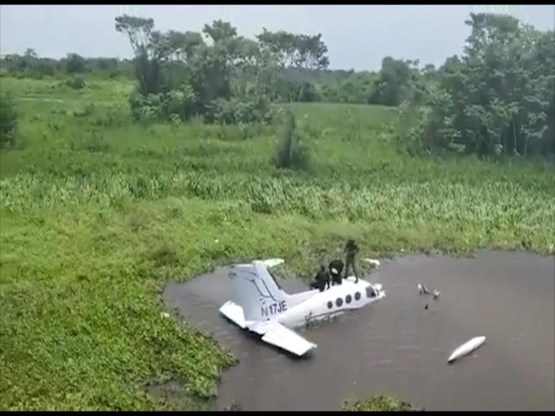 Venezuela confirma acuatizó en Lago Maracaibo la avioneta desaparecida el sábado en RD