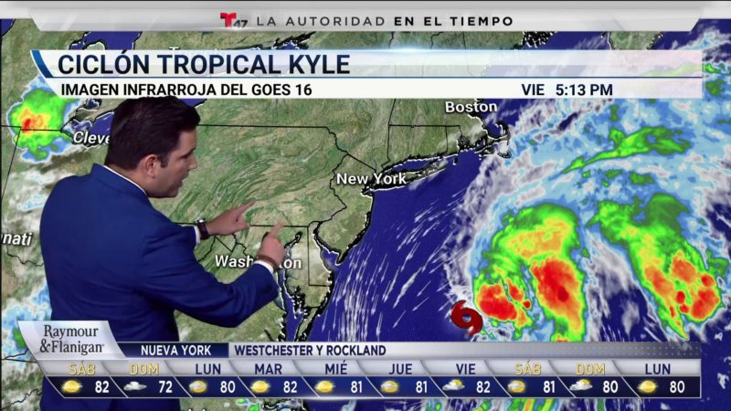 Advierten sobre formación de tormenta Kyle en Costa atlántica de EEUU