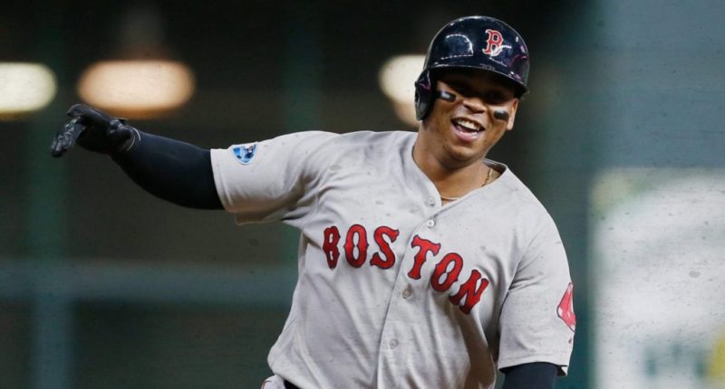 Rafael Devers batea de 4-4 con dos jonrones en victoria de Boston ante Washington FacebookTwitterWhatsAppMás…