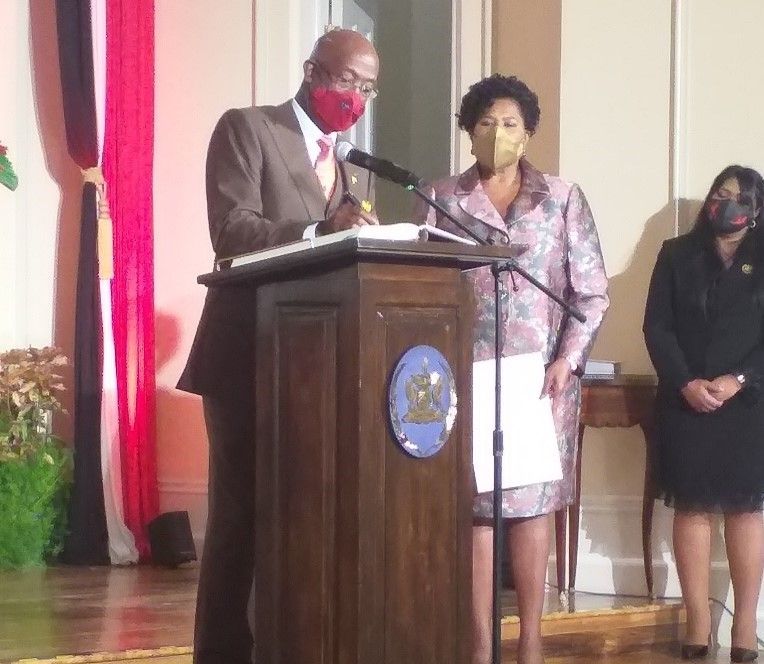 República Dominicana participa en la toma de posesión del Primer Ministro de Trinidad y Tobago Keith Rowley