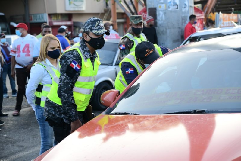 INTRANT supervisa cumplimiento medidas distanciamiento en el transporte