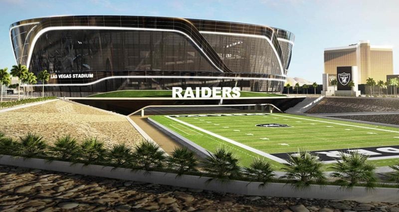 Los Raiders de Las Vegas tendrán un estadio valorado en 1,900 millones de dólares