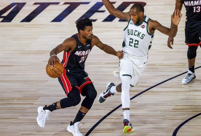 Miami Heat derrota a Milwaukee Buck 116 por 114 y pone la serie 2-0