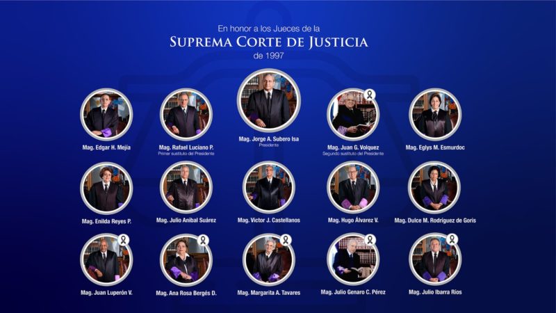 1,533 abogados y abogadas prestan juramento durante la primera audiencia virtual de juramentación de la Suprema Corte de Justicia