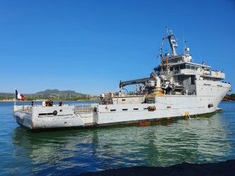 BuqueFrances“Dumont D´Urville”atraca en puerto de Puerto Plata, destacan ubicación estratégica del país.