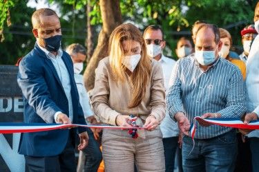 Alcaldesa Carolina Mejía inaugura nuevo Bulevar de Honduras en la Avenida Independencia